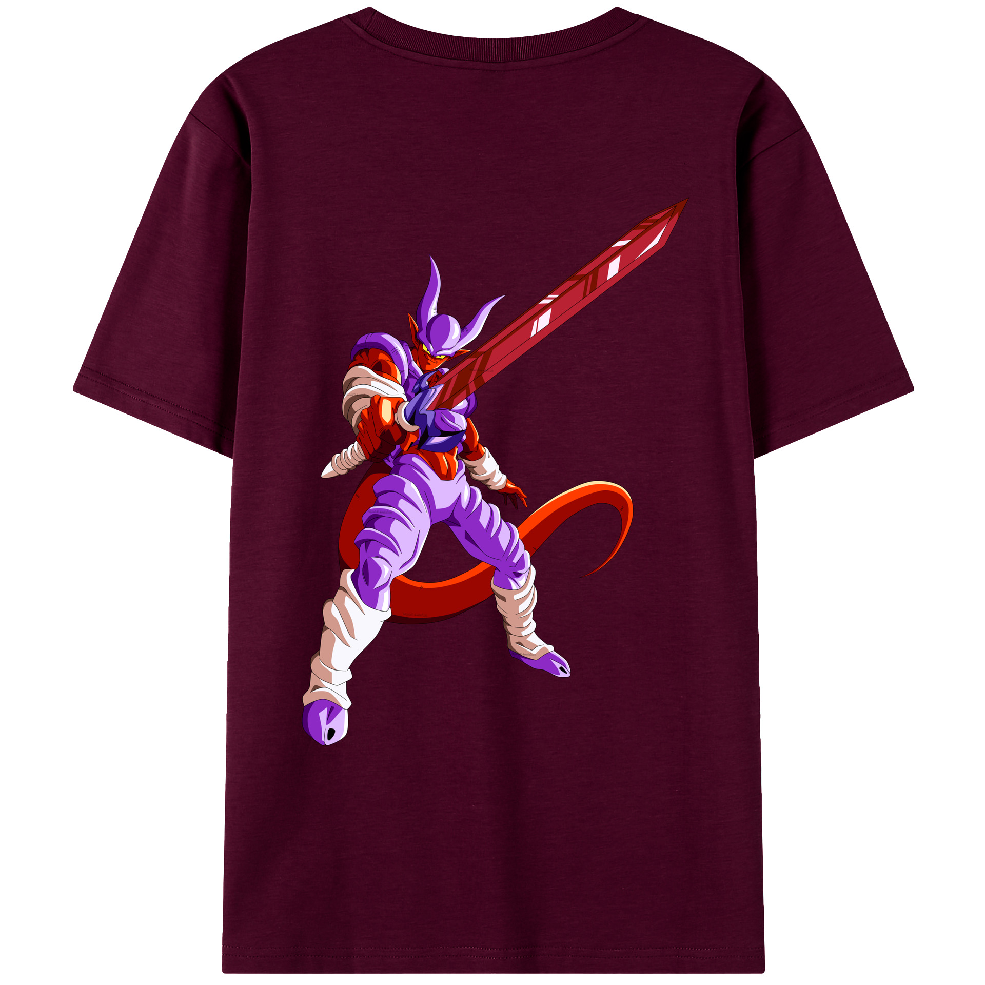 （画像用） ドラゴンボール ジャネンバ DRAGON BALL Janemba レディース半袖Tシャツ(バックプリント)